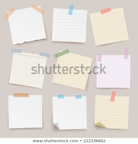 Stock photo: Note Paper