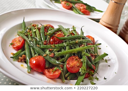 商業照片: Green Bean Salad With Tomato