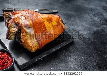 Foto stock: Roasted Pork Knuckle