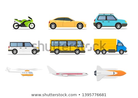 Foto stock: Different Types Of Transportations