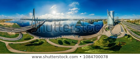 Stock photo: Panorama Picture Of Nightlife In The City