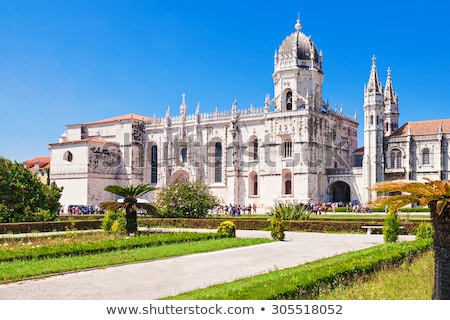 Сток-фото: Mosteiro Dos Jeronimos In Lisbon Portugal