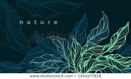 Foto stock: Green Collage