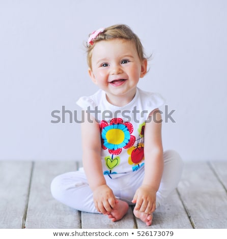 Stock photo: Baby Girl Portrait