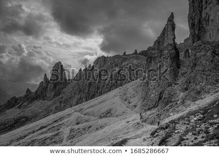 Stock photo: Catinaccio - Mugoni Peak