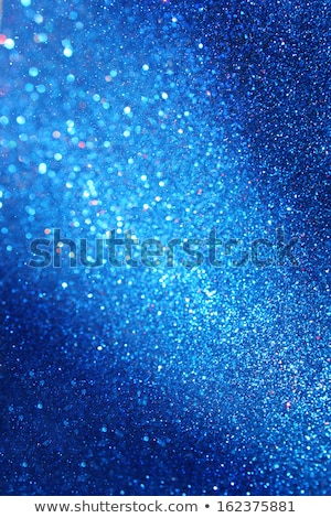 Stok fotoğraf: Abstract Background With Snowflakes Stars And Blur Boke
