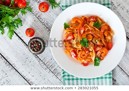 Foto stock: Fresh Herbs And Spices For Dish Top View