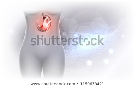 Foto stock: Stomach Disorder Abstract Sparkling Design