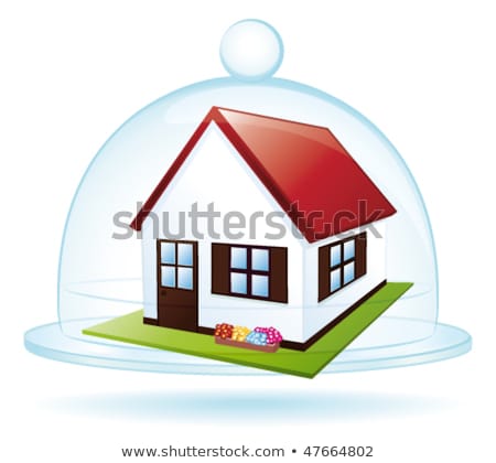 Little House In Bell Jar Stock photo © Albachiaraa