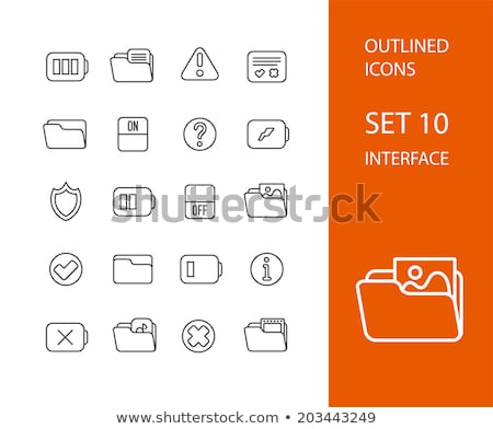 Stockfoto: Approval Of Film Icon Vector Outline Illustration