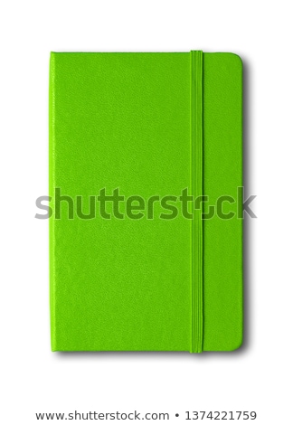 ストックフォト: Green Notebook