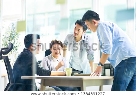 Foto stock: Busy Singapore