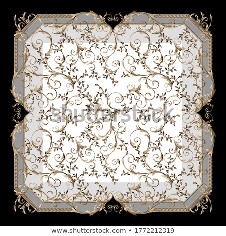 Imagine de stoc: Baroque Square Frame