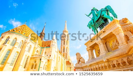 Stock fotó: The Matthias Church In The Fisher Bastion