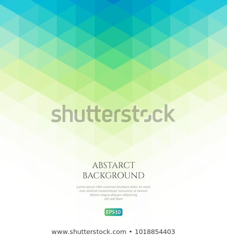 Stockfoto: Bstracte · blauwe · en · groene · achtergrond · vectorillustratie