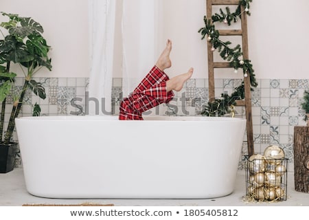 Stock photo: Happy Christmas Woman