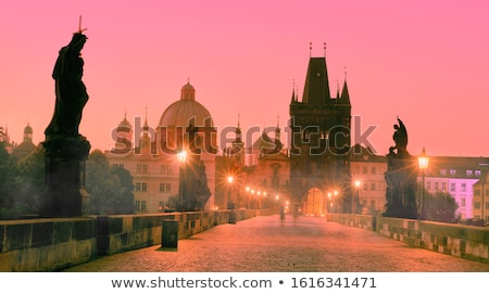 Stok fotoğraf: The Charles Bridge Entrance