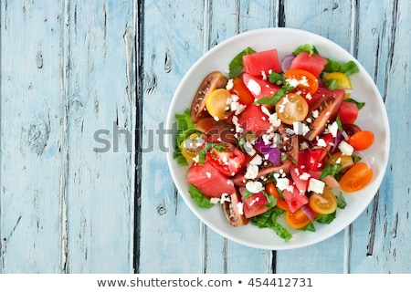 Stock fotó: Melon And Watermelon Salad