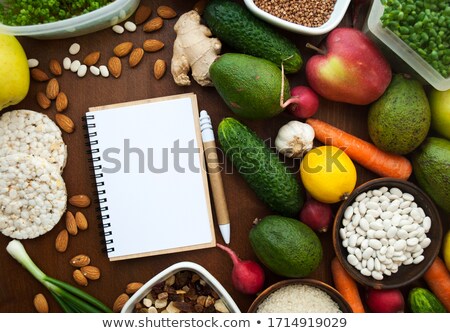 Foto stock: Healthy Balanced Vegan Dieting Concept Ingredients For Cooking