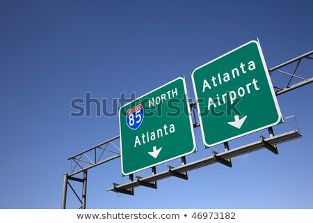 Georgia Highway Sign Imagine de stoc © iofoto