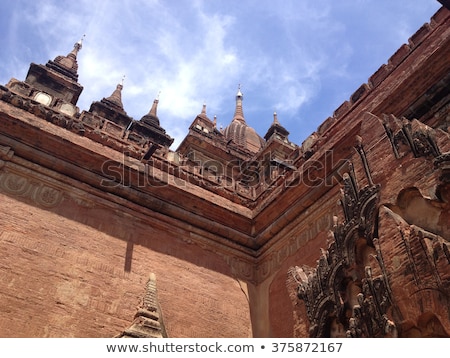 Stock fotó: Buddhist Temples At Bagan Kingdom Myanmar Burma