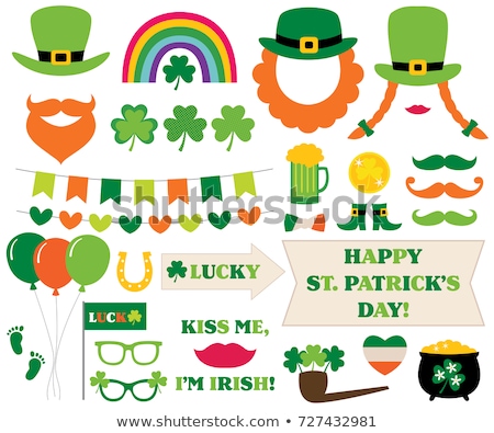 ストックフォト: St Patrick Day Horseshoe Icon