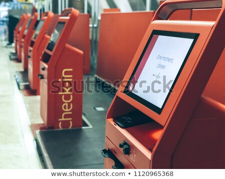 Stockfoto: Quick Check In At The Airport