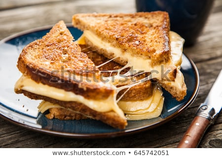 Foto stock: Cheese On Toast