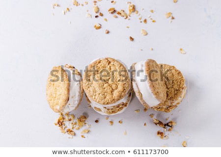 ストックフォト: Almond Crumb Cookie