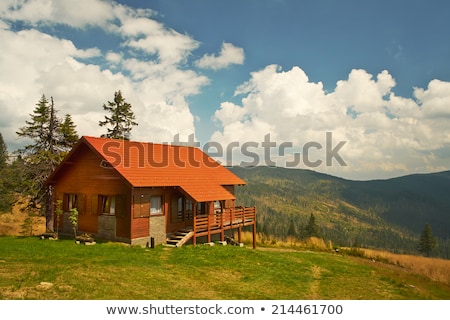 [[stock_photo]]: Typical Traditional Alpine Cottage Cabin