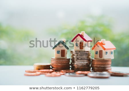 Stok fotoğraf: House Market With Coins