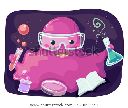 Stock photo: Mascot Slime Monster Experiment