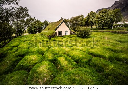 [[stock_photo]]: Turf Church Hofskirkja Iceland