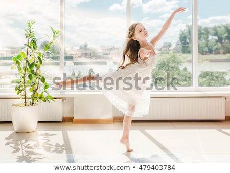 Stock photo: Girl Is Studying Ballet