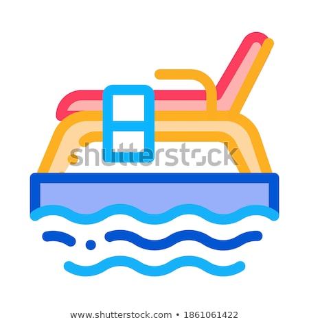 Stock foto: Underwater Tube Icon Vector Outline Illustration