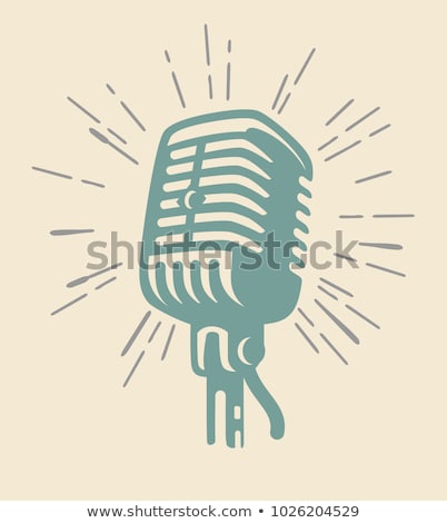 Foto stock: Vintage Microphone