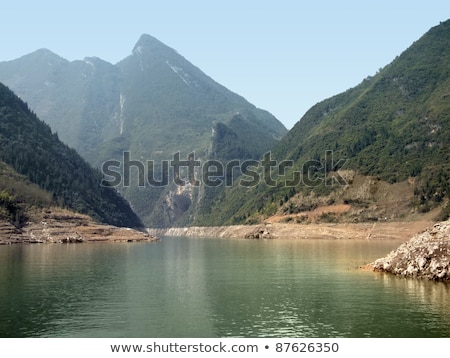 River Shennong Xi In China Stock fotó © PRILL