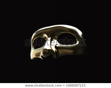 Stock photo: Golden Venetian Mask