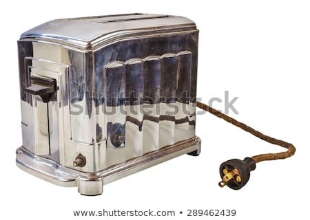 ストックフォト: Old Chrome Toaster