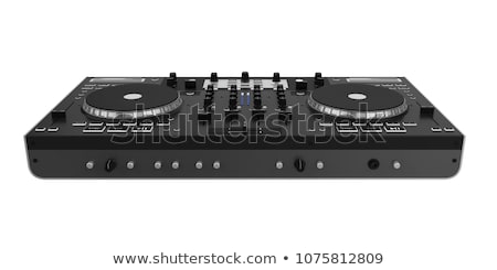 [[stock_photo]]: Sound Mixer Of Dj Turntable