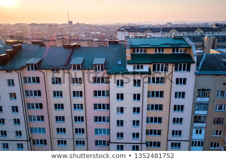 Foto stock: Construction Upper Floor On New House