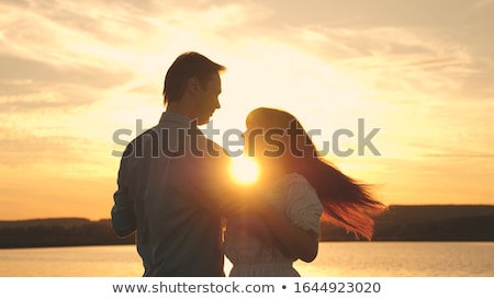 Сток-фото: Woman And Man Dancing Salsa In Summer Park
