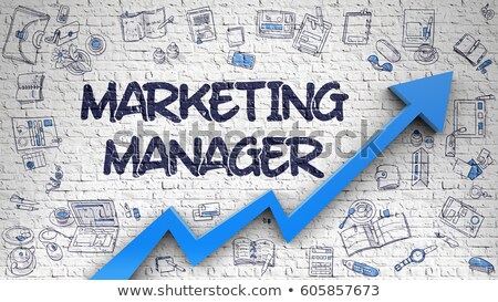 Foto stock: We Are Hiring Marketing Manager 3d Illustration