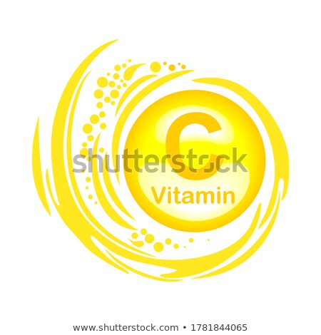 Foto d'archivio: Pills Inscription Vitamin C