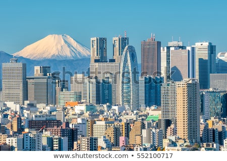 Stock fotó: Tokyo Skyline