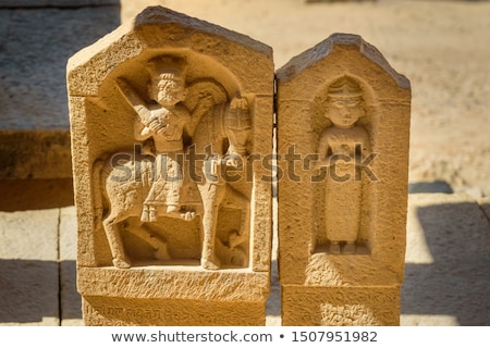 ストックフォト: Bada Bagh Cenotaphs Hindu Tomb Mausoleum Jaisalmer Rajasthan India