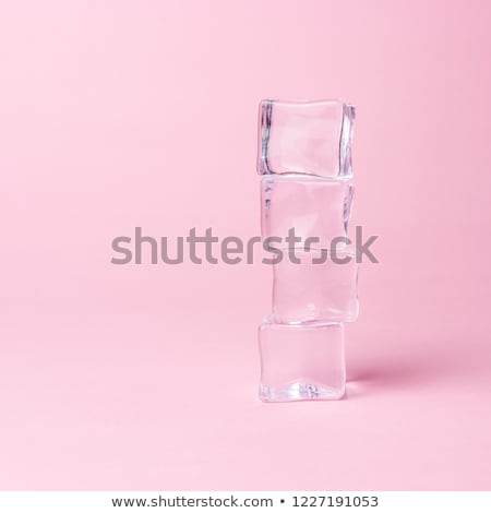 Zdjęcia stock: Ice Cubes Cold And Fresh Concept