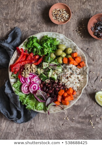 Foto stock: Vegetarian Bowl Meal