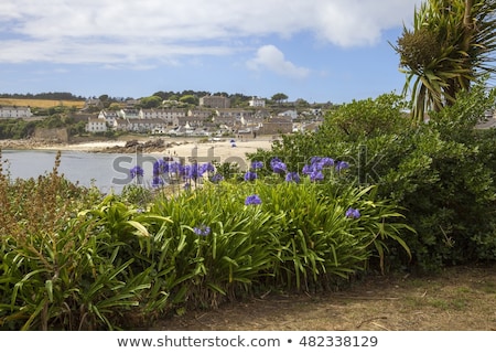 Stok fotoğraf: Porthcressa Beach St Marys Isles Of Scilly Cornwall Uk