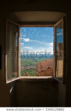 Stok fotoğraf: Windows In Tuscany